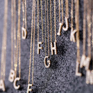 Pendentif Lettre Initiale Personnalisée Moissanite Argent 925 Certifié GRA Unisexe HIPHOP Luxe Ice Charm Bijoux de Mode pour Fêtes et Événements - Product Image 4