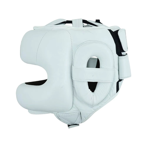 Casco de Boxeo Deportivo Doble de Alta Calidad con Logotipo Personalizado, Transpirable, de Cuero, Ajustable, Cómodo, Unisex, con Características de Seguridad - Product Image 5