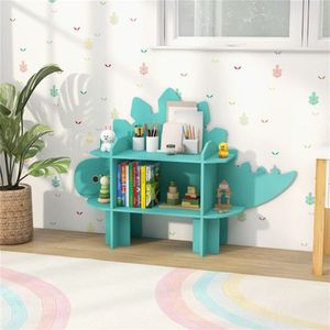 Scaffale portaoggetti aperto color turchese per bambini e ragazzi - Product Image 5