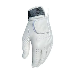 Gants de golf sportifs antidérapants en cuir Cabretta, respirants, à adhérence souple, emballage personnalisé, pour main gauche ou droite, entraînement et pratique GEO - Product Image 2