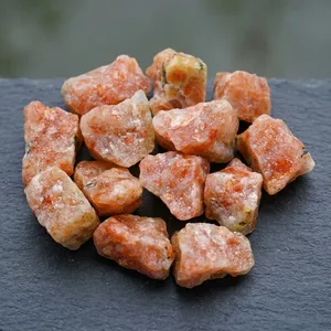 Natural Sunstone Rough <b>Raw</b> Stone | Genuine Sunstone <b>Raw</b> <b>Crystal</b> Specimen Wholesale Supplier From India - Product Image 2