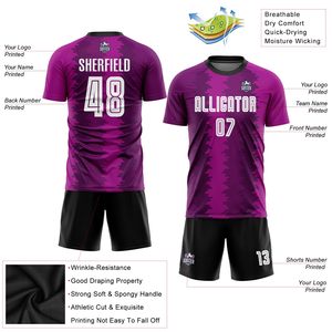 Maillot de football personnalisé gratuit, nouveau design, qualité supérieure, sublimation intégrale, uniforme d'équipe de football, entraînement, t-shirt de football pour hommes en vente - Product Image 5