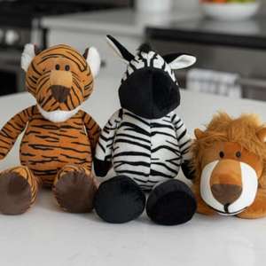 Yommy Furry Friends 35CM Giocattolo di Peluche della Giungla, Morbido e Resistente, Bambola di Peluche Abbracciabile per Cani e Gatti, Giocattoli per Animali Domestici - Product Image 1