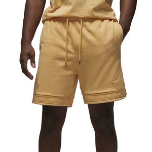 Pantalones Cortos Bermuda de Algodón Gris Sólido para Hombre, Cintura Elástica con Cordón, Tejido de Punto Informal, Transpirable, Corte Medio - Product Image 1