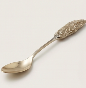 <b>Vintage</b> Silver Plated Flatware <b>Set</b> With Ornate Handles Dishwasher Safe Wedding Dinnerware <b>Cutlery</b> And Serving Pieces - Product Image 3