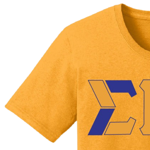 เสื้อยืดลายกรีก Sigma Gamma Rho สีเหลืองสำหรับผู้หญิง เสื้อยืดลำลองลายกรีกแขนสั้น เสื้อยืดลายกราฟิกแบบกำหนดเอง - Product Image 2