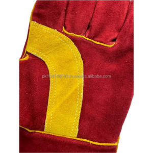 Gants de sécurité en cuir de vachette de haute qualité Protection du travail résistante à l'usure à usage général pour le soudage cuir fendu de vache fabriqué - Product Image 4