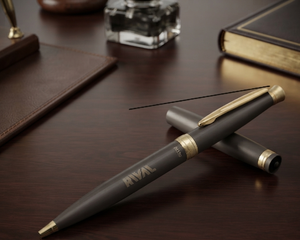 Stylo à bille en métal élégant intelligent de 0.5mm pour toutes les occasions anniversaires mariages cadeaux d'entreprise pour les couples - Product Image 2