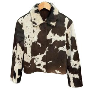 Veste en cuir synthétique pour homme, en cheveux naturels, style western, pour l'équitation, avec col montant, personnalisable, imperméable et respirante - Product Image 1