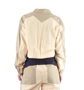 Color Blocking <b>Racer</b> <b>Jacket</b> Zipper Closure Sporty Style Regular Sleeve Polyester Material Spring Wear - Product Image 6