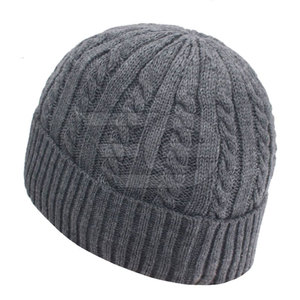 Gorros de Punto Suaves, Gorro de Invierno Cálido, Informal, para Exteriores, Gorro de Moda - Product Image 4