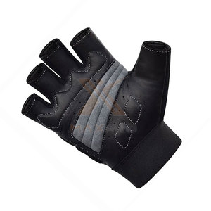 Vente Flash : Gants de Fitness en Cuir Fabriqués au Pakistan, Respirants, Séchage Rapide, Sangle de Poignet Réglable, Antidérapants, Unisexe, Faible MOQ - Product Image 5