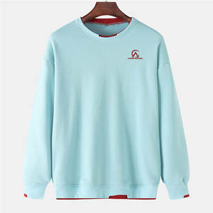 Sweat-shirt moderne en coton mélangé, tissu doux et coupe élégante, idéal pour un confort quotidien et des tenues décontractées - Product Image 1