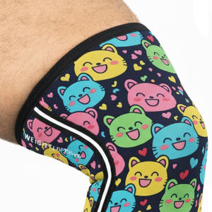 Rodilleras de compresión para levantamiento de pesas de 9 mm, rodilleras para entrenamiento y ejercicio, rodilleras para sentadillas de 7 mm - Product Image 3