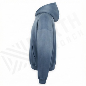 Nuevas Sudaderas con Capucha de Manga Larga, Cómodas, Térmicas, con Estampado de Invierno, Lavado Ácido, Efecto Desgastado por el Sol, Servicio OEM, Ropa Premium al por Mayor - Product Image 3