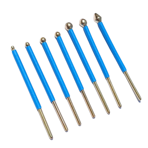 Électrode sphérique haute tension, borne de contact conductrice en métal, composant électrique industriel usiné avec précision - Product Image 1
