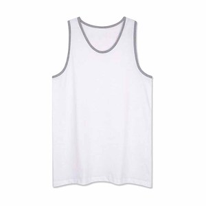 Débardeur sans manches pour homme, respirant, séchage rapide, tricoté en polyester et coton, pour entraînement, gym, fitness - Product Image 1