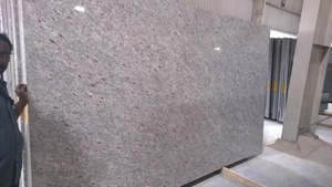 Moon White Big Slab Polished <b>Granite</b> Eco-Friendly Durable Modern Kitchen Countertop Floor Commercial Residential SILO INDIA - Product Image 4