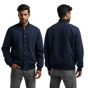 Chaqueta Varsity de Lujo Minimalista para Hombre - Product Image 4