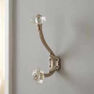 Modern Cast Iron Melon Shape Wall Hook <b>Knob</b> Durable Eco-Friendly Multi-Function Easy Installation for Home Office Wardrobe Decor - Product Image 2