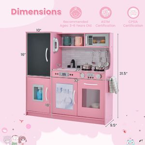 Cuisine de jeu pour enfants de 3 à 6 ans, pour garçons et filles, jouets alimentaires - Product Image 6