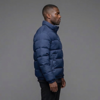 Blouson bomber léger de haute qualité pour homme, imperméable, col montant, personnalisable, idéal pour l'hiver et le style urbain.