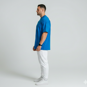 Oversized Quick Dry t Shirt Custom Men's T-Shirts Men Plain Blank T-Shirt Colorful Tee Wholesale <b>Dropshipping</b> Custom Gym T-shirt - Product Image 3
