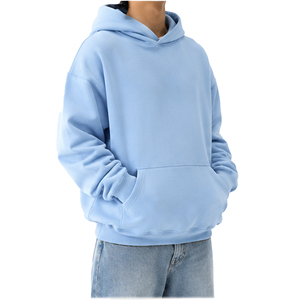 Sudaderas con Capucha Extra Grandes Personalizadas de Marca Privada, Unisex, de Felpa Gruesa, Estilo Urbano, Fabricante de Ropa al por Mayor OEM ODM - Product Image 5
