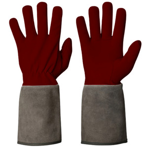 Gants de sécurité en cuir pleine fleur de vachette de qualité supérieure, lisses, robustes, pour la lutte contre les incendies, le soudage TIG, la construction, certifiés CE - Product Image 4