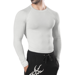 Camiseta de Compresión Deportiva para Hombre, Manga Corta, Cuello Redondo, Transpirable, Secado Rápido, Ajuste Delgado, Tejido Deportivo de Poliéster y Spandex, para Gimnasio 2026 - Product Image 2