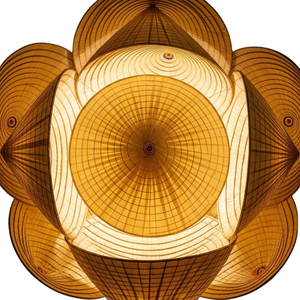 Sombrero de bambú vietnamita Noi La hecho a mano, tradicional sombrero asiático para protegerse del sol, ideal para decoración del hogar, regalos de boda y pintado a mano. - Product Image 3