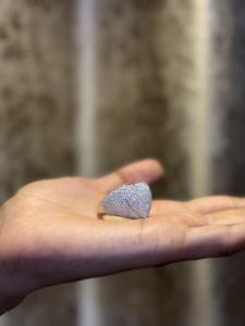 Luxury Iced Heart Moissanite <b>Ring</b> Micro Pave Sparkling <b>Statement</b> <b>Ring</b> For Women Hip Hop Jewelry Gift - Product Image 4