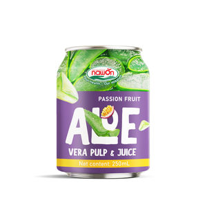 Jugo de Aloe Vera Auténtico Original 250ml Lata Pequeña Bebida Refrescante a Base de Plantas Venta al por Mayor Suministro Directo de Fábrica - Product Image 5