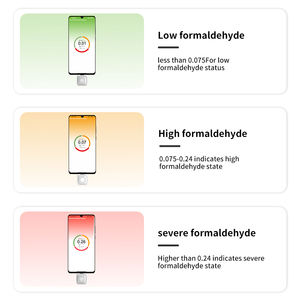 Ev kullanımı için kompakt formaldehit dedektörü-yeni yenilenmiş alanlarda tehlikeli kimyasalları tespit etmek için aileler için temel hediye - Product Image 4