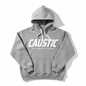 High Quality Custom Puff Print Hoodie Men 500GSM Heavyweight Oversized Drop Shoulder Thick Fleece Acid Wash Pullover Sweatshirt - Product Image 1