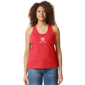 เสื้อกล้ามทรง Racerback สำหรับผู้หญิง สีแดงหมอก รุ่นพรีเมียม น้ำหนักเบา เหมาะสำหรับออกกำลังกาย วิ่ง ฟิตเนส - Product Image 1