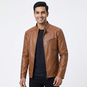 Latest Design Custom Outdoor <b>Men</b> <b>Leather</b> <b>Jacket</b> Pakistan Made Top Product Most Popular Quality <b>jacket</b> for <b>men</b> - Product Image 1