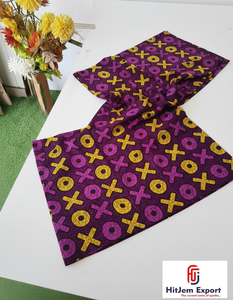 Tissu en coton imprimé africain de qualité supérieure Ankara pour la confection de robes, la couture et l'artisanat au Cameroun - Product Image 2