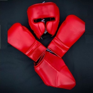 Guantes de Boxeo de Cuero Personalizados Profesionales de Alta Calidad - Duraderos y Transpirables para Todas las Estaciones, MOQ Bajo, Diseño Personalizado Disponible - Product Image 1
