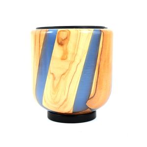 FAIZA CRAFT Handmade Arabic Incense Burner Sandalwood Acacia Wood Epoxy Resin 100% Natural Bakhoor <b>Oud</b> Home Fragrance Religious - Product Image 6