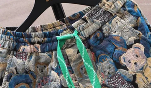Shorts d'été pour hommes en maille à imprimé floral numérique, taille mi-haute, coupe ample, décontractés, pour la plage et le sport - Product Image 5