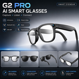 Occhiali AI con Fotocamera, Traduzione Vocale in 26 Lingue, Chiamate Bluetooth, Doppia Fotocamera, Occhiali Smart AI, Produttore OEM ODM all'Ingrosso - Product Image 1