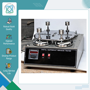 Équipement de test de tissus de qualité supérieure vendu dans le monde entier, testeur d'abrasion Martindale et de boulochage avec course de 60,5 mm - Product Image 5