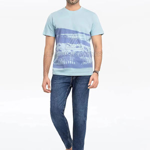 เสื้อยืดซับลิเมชั่นแบบสวมใส่สบาย เป็นมิตรกับสิ่งแวดล้อม สำหรับผู้ชาย ผ้าฝ้าย 100% ทรงหลวม พิมพ์ลาย ระบายอากาศได้ดี รับผลิตเสื้อยืดซับลิเมชั่นแบบ Private Label - Product Image 3