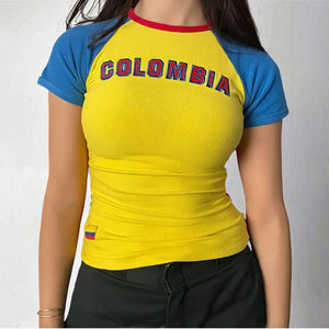 Top corto de punto vintage de los años 90 Y2K para mujer, con tirantes finos, corte ajustado, estilo urbano, camiseta sin mangas de verano - Product Image 1