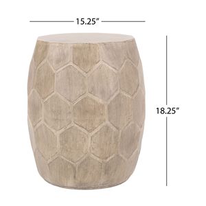 Lightweight <b>Outdoor</b> Concrete <b>Side</b> <b>Table</b> for <b>Outdoor</b> Living - Product Image 5