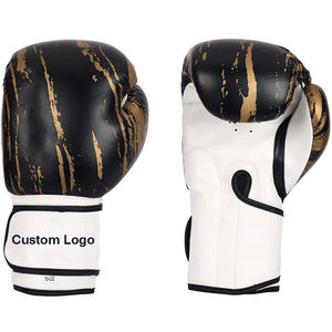 Guantes de Boxeo Personalizados de Alta Calidad con Logotipo, MOQ Bajo, 12oz 14oz 10oz 16oz, Hechos a Mano, Material PU que Absorbe la Humedad, Cierre de Gancho y Bucle - Product Image 5
