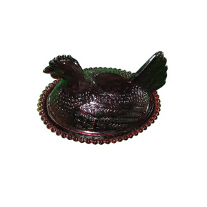 Grand bol en verre soufflé à la main de luxe avec plateau, pour la décoration intérieure et les cadeaux - Product Image 2