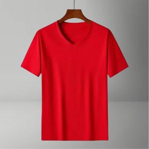 เสื้อยืดคอกลมแขนสั้นผู้ชายปี 2025 ทรงปกติ ระบายอากาศได้ดี ไซส์ใหญ่ ผ้าฝ้ายแท้ 100% เป็นมิตรกับสิ่งแวดล้อม เหมาะสำหรับฤดูร้อน สีพื้น - Product Image 1