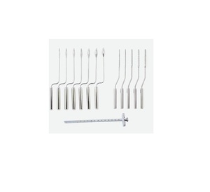 Conjunto de prótesis de implante peniano con 7 dilatadores de 8mm, 9mm, 10mm, 11mm, 12mm, 13mm y 14mm de diámetro. - Product Image 1